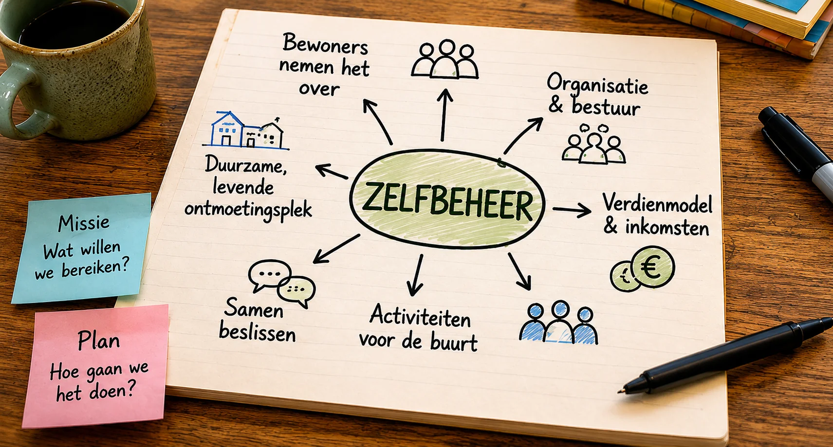 Buurthuis in zelfbeheer: het draaiboek voor bewoners die hun ontmoetingsplek willen redden