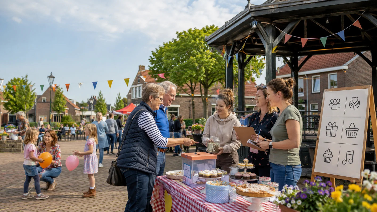 Geld voor een dorpsfeest of buurtactiviteit: waar haal je het vandaan?