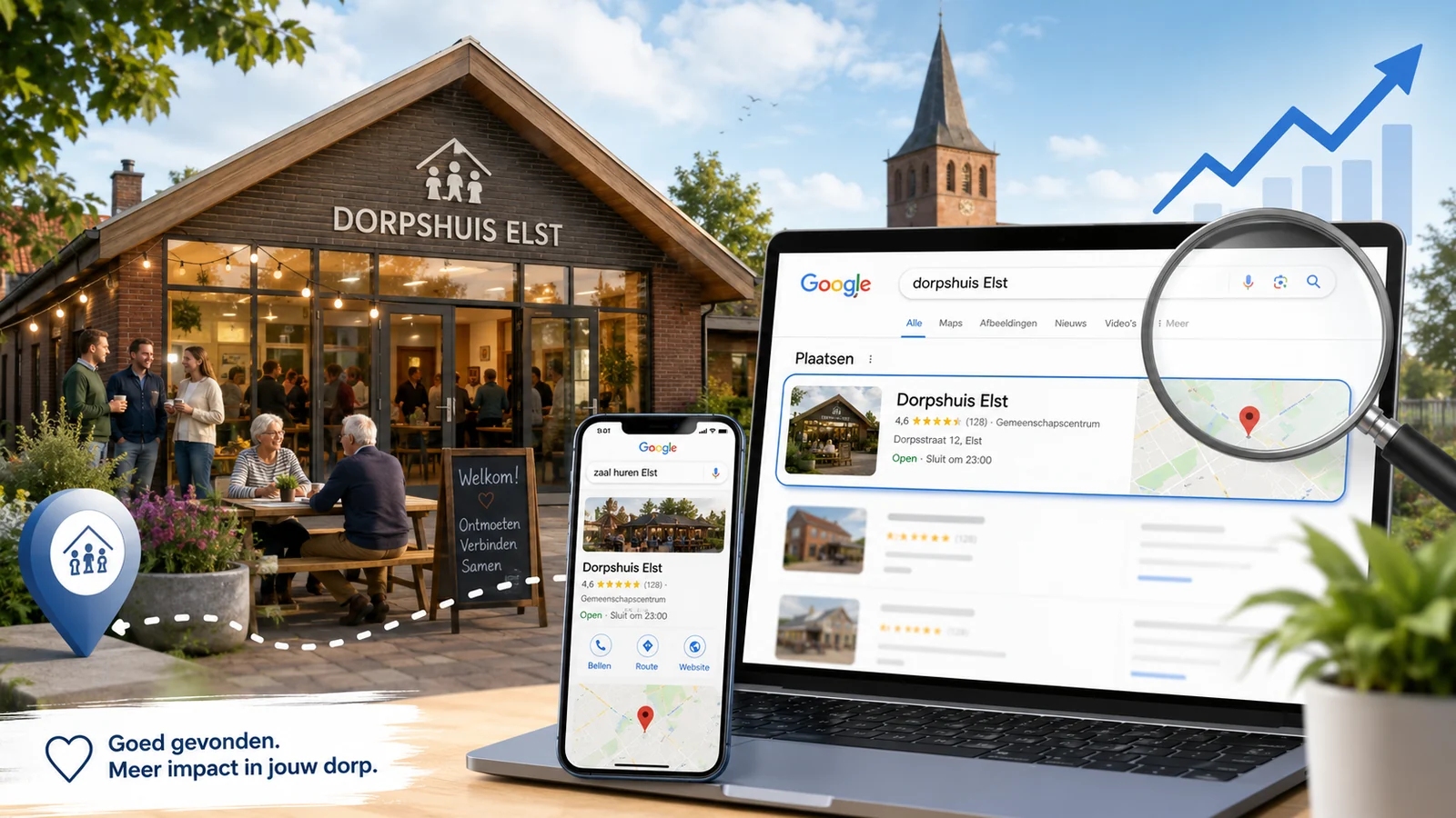 Hoger in Google: 6 stappen om je dorpshuis vindbaar te maken